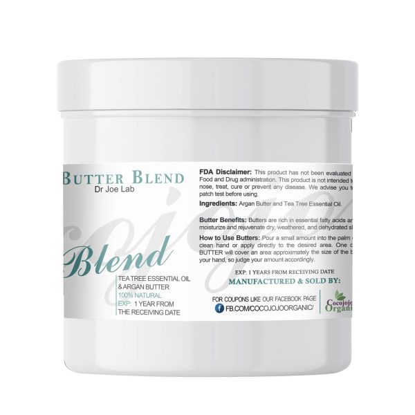 Argan & Tea Tree Butter Blend - 16 oz
