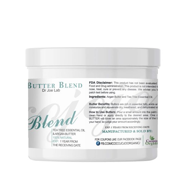 Argan & Tea Tree Butter Blend - 8 oz