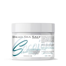 Peppermint Dead Sea Salt Scrub