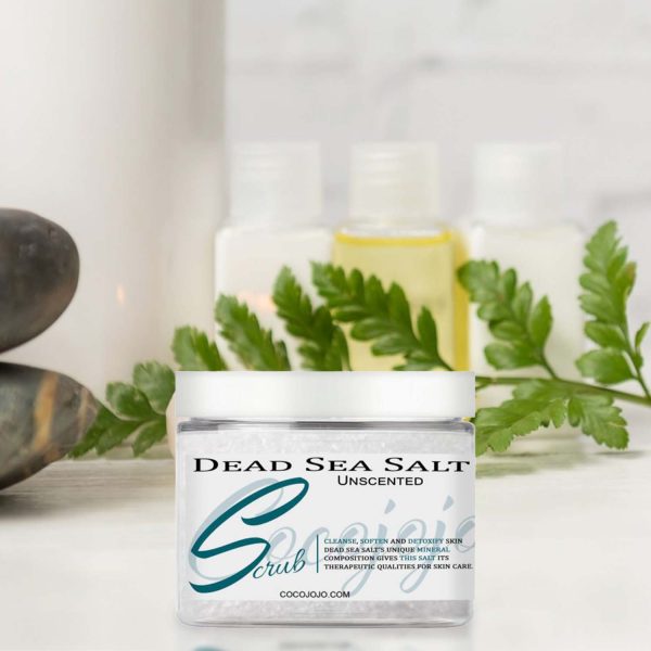 Dead Sea Salt Scrub – Unscented