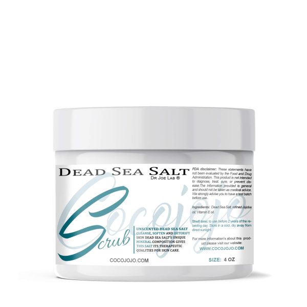 Dead Sea Salt Scrub - Unscented