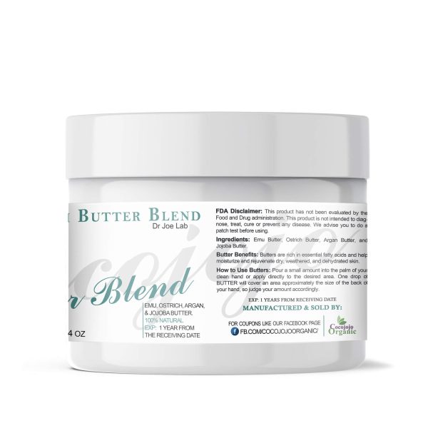 Emu & Ostrich Butter Blend - 8 oz
