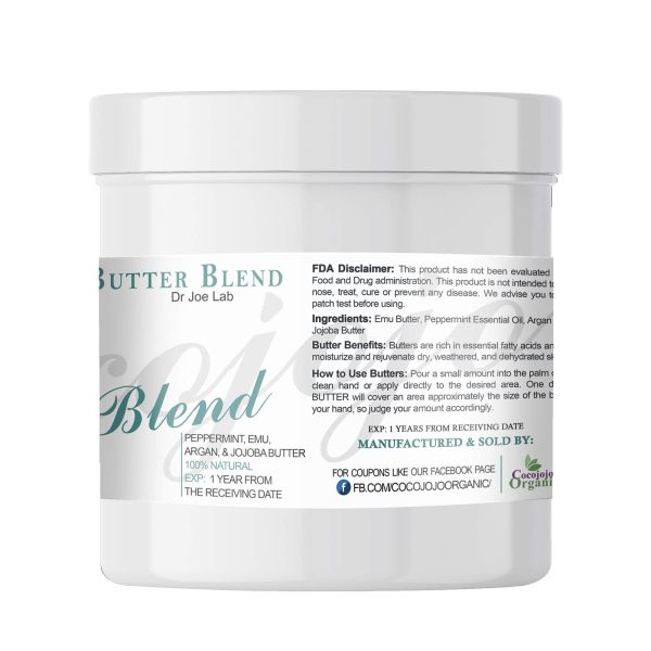 Emu & Peppermint Butter Blend - 16 oz