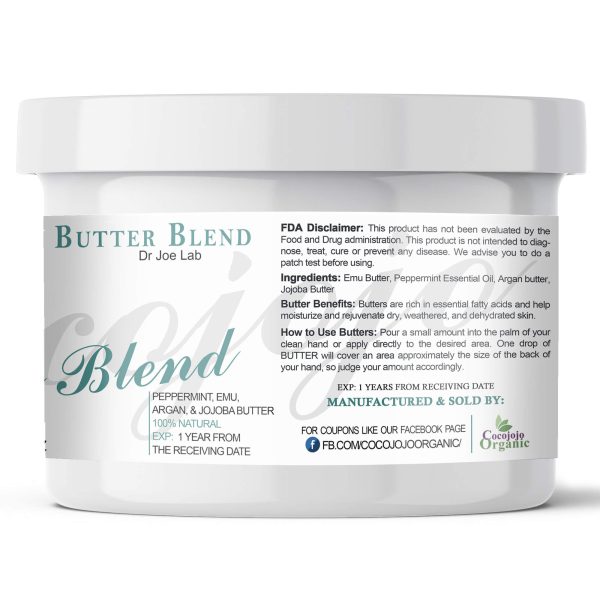 Emu & Peppermint Butter Blend - 32 oz