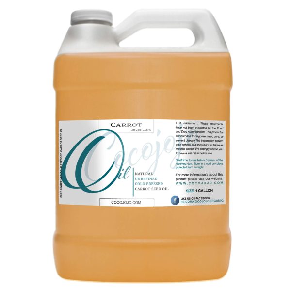 Carrot Seed Oil Unrefined 1 Gallon