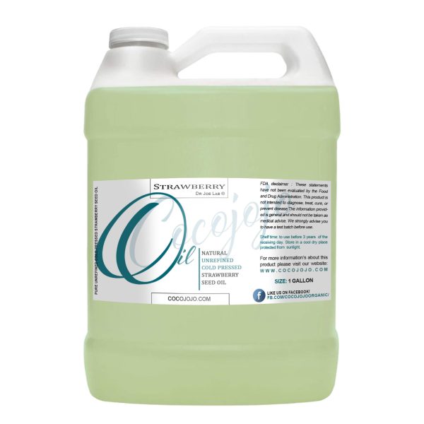Strawberry Seed Oil Unrefined 1 Gallon