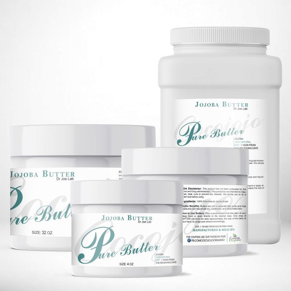 Pure Jojoba Butter Sizes