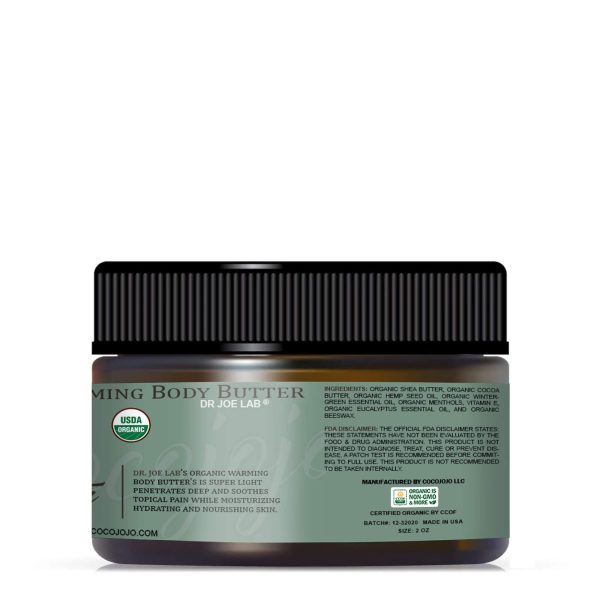 Organic Warming Body Butter - USDA Certified Organic - Image 7