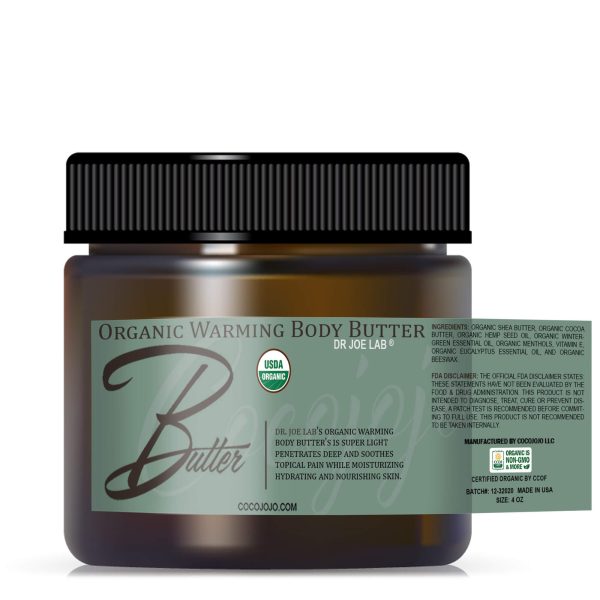 Organic Warming Body Butter - USDA Certified Organic - Image 4
