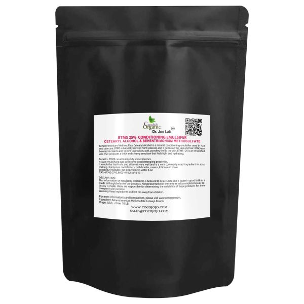 BTMS 25% Behentrimonium Methosulfate Cetearyl Alcohol Emulsifying Conditioner - Image 7