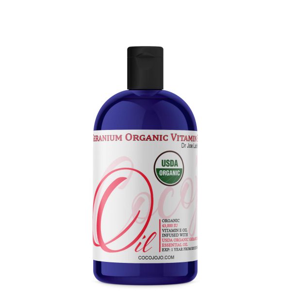 Vitamin E Oil and Geranium Essential Oil Blend, USDA Certified Organic - Image 8