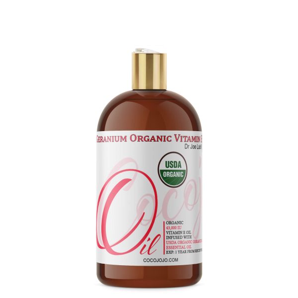 Vitamin E Oil and Geranium Essential Oil Blend, USDA Certified Organic - Image 7