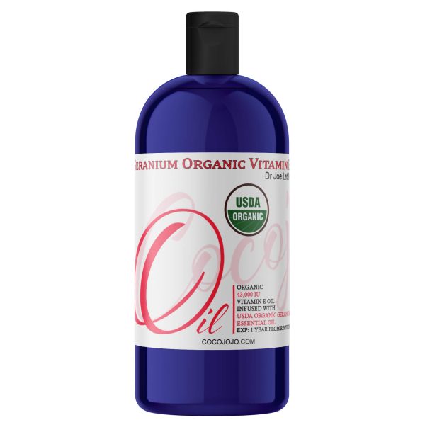 Vitamin E Oil and Geranium Essential Oil Blend, USDA Certified Organic - Image 10