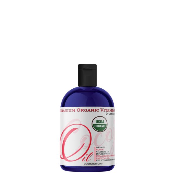 Vitamin E Oil and Geranium Essential Oil Blend, USDA Certified Organic - Image 4