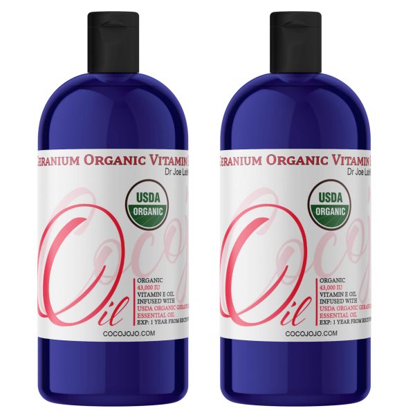 Vitamin E Oil and Geranium Essential Oil Blend, USDA Certified Organic - Image 12
