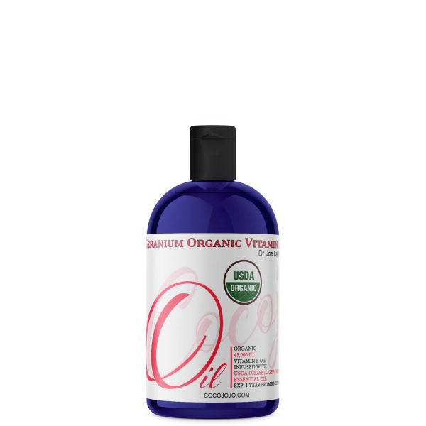 Vitamin E Oil and Geranium Essential Oil Blend, USDA Certified Organic - Image 6