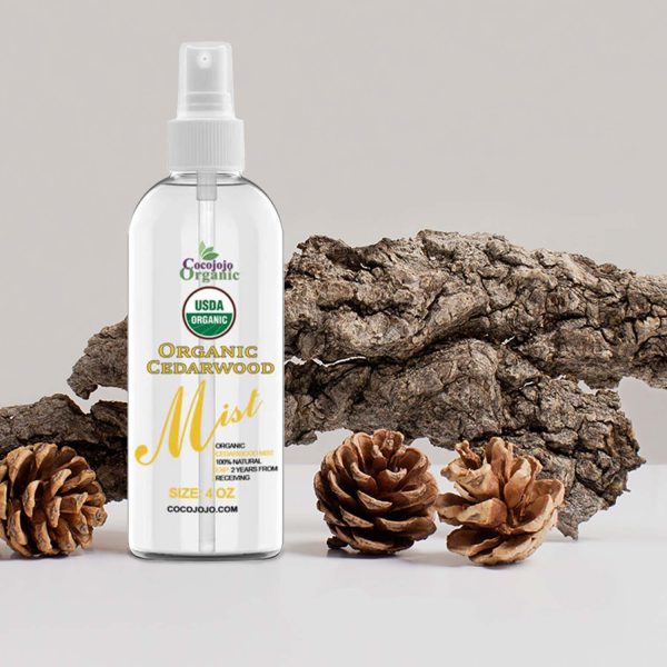 Cedarwood Mist –- USDA Organic 4 oz