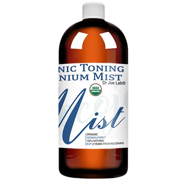 Toning Geranium Mist USDA Organic.