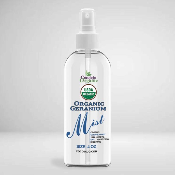 Organic Geranium Mist 4 oz
