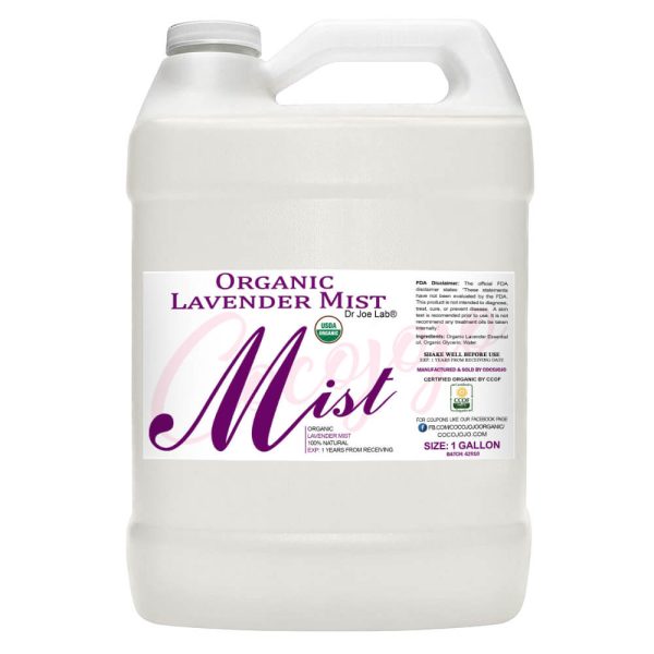 USDA Organic Lavender Mist 1 Gallon