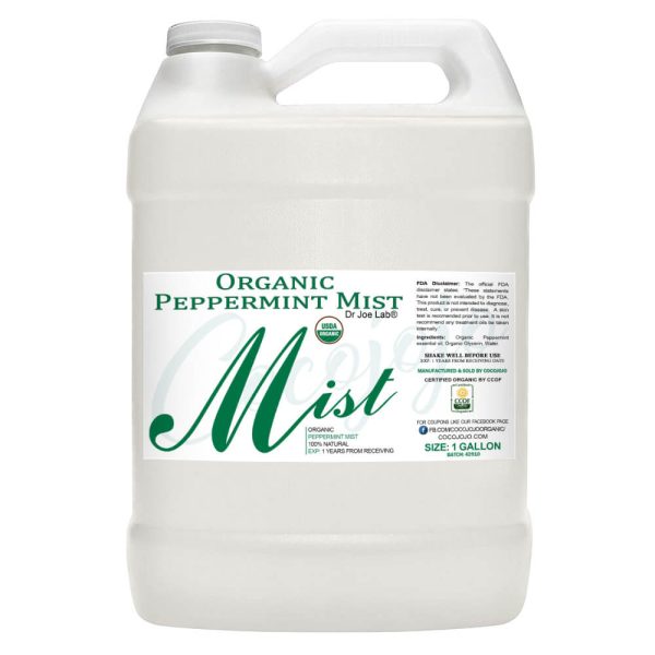 USDA Organic Peppermint Mist 1 Gallon