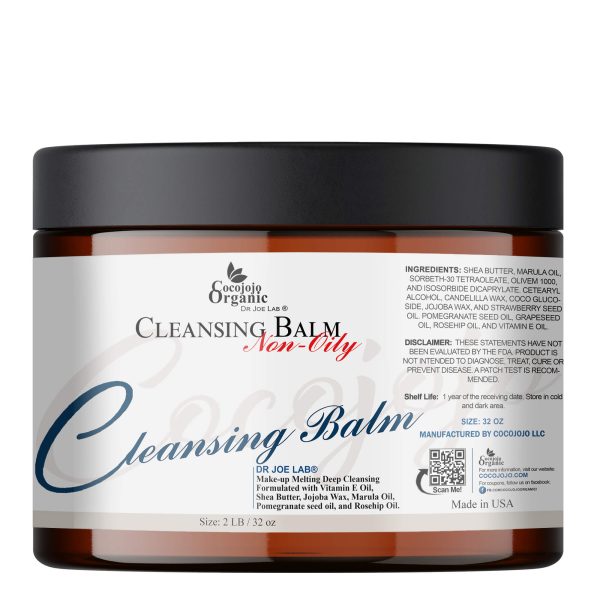 Cleansing Balm Non Oily 32 OZ Brown Glass Jar