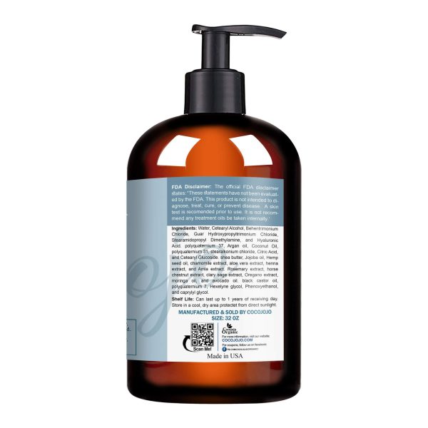 Hyaluronic Acid Conditioner - 8 oz - Back - 2000 Pixels