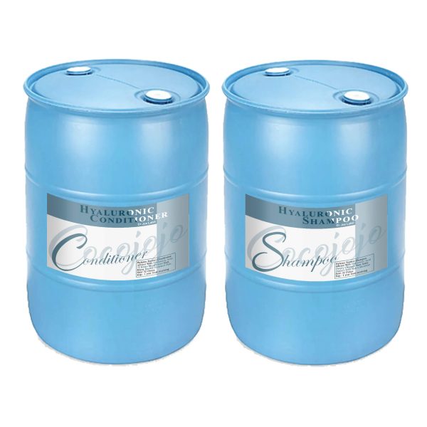 Hyaluronic Acid Shampoo & Conditioner Drum Bundle