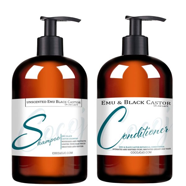Emu Black Castor Shampoo and  Conditioner - Image 6