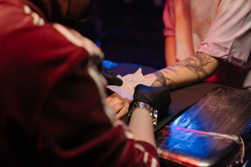 organic tattoo cleansing oil