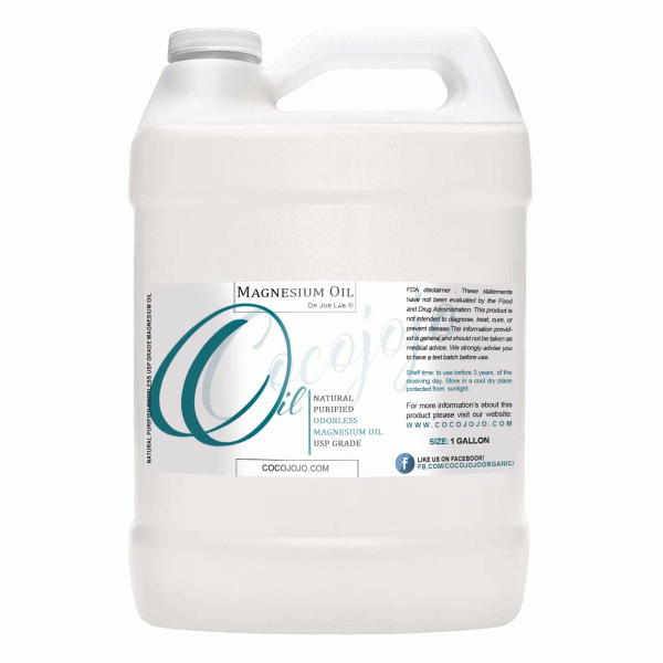 Magnesium Oil - Water Base USP Grade - 1 gallon