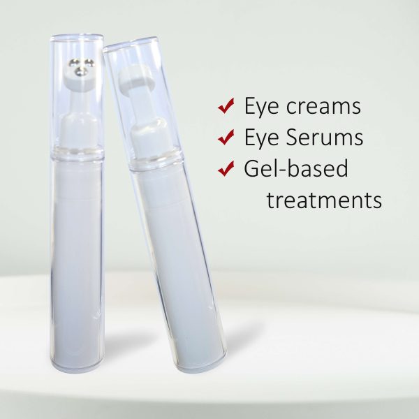 Airless 3 Roller Balls Applicator Bottle