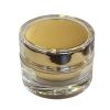 Golden Acrylic Jar with Lid