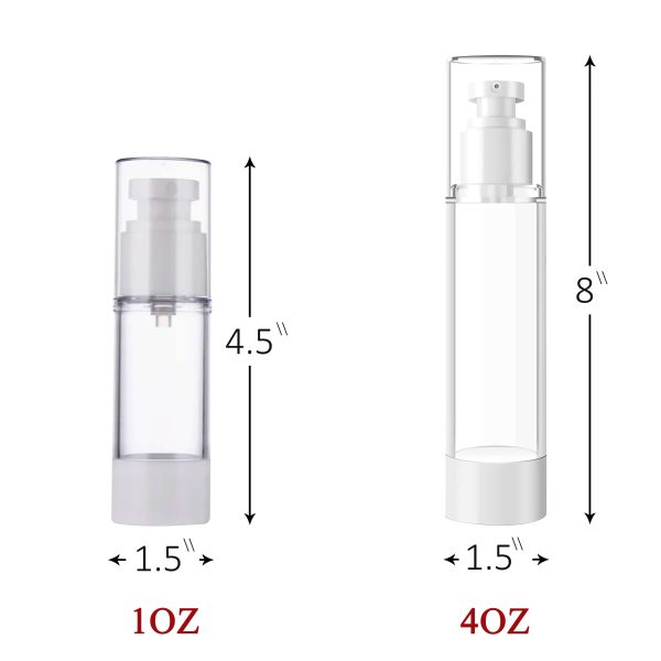 Airless Plastic Vacuum Pump Bottle