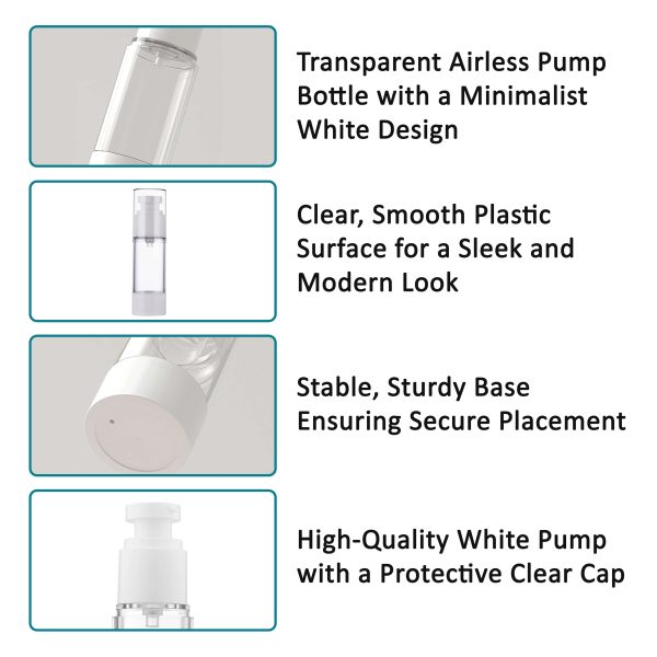 Airless Plastic Vacuum Pump Bottle